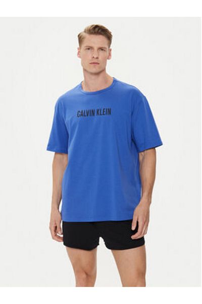 Calvin Klein Tricou bărbătesc Calvin Klein Underwear 000NM2567E Albastru