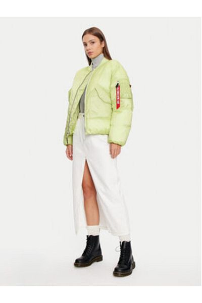 Alpha Industries Women's Bomber Jacket 148004 Green