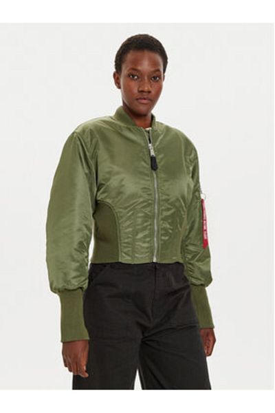 Alpha Industries Geacă bomber pentru femei 148003 verde