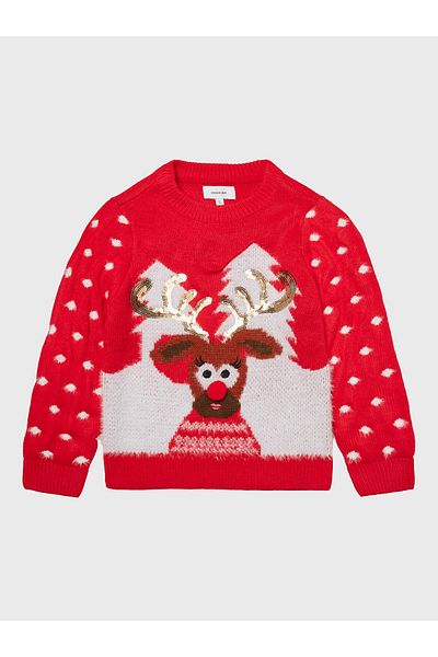 Vero Moda Girl Girl Sweater 10272446 Red