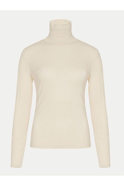 VILA Women's Turtleneck 14102279 Ecru