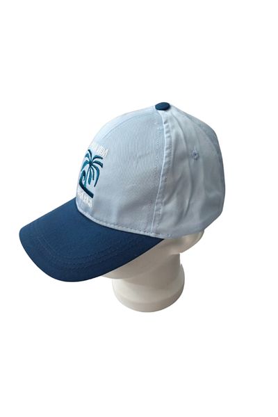 Kitti Two Color Palm Boy's Hat Cap (Age 4-8)