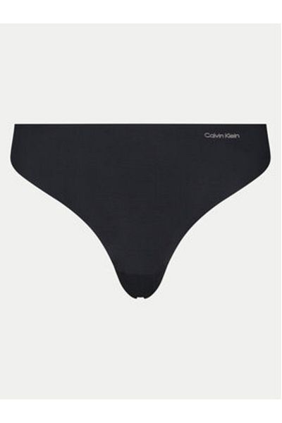 Calvin Klein Set de 3 perechi de chiloți tanga Calvin Klein pentru femei 000QD3558E Negru