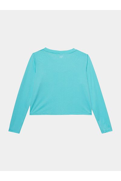 4F Tricou tehnic pentru femei 4FWSS24TFLOF218 albastru