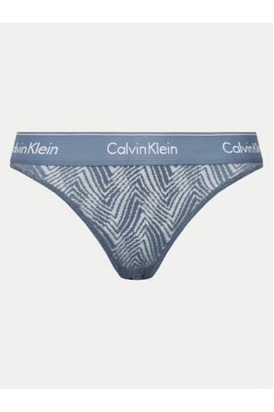 Calvin Klein lenjerie intimă pentru femei, chiloți clasici 000QF7712E albaștri