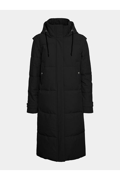 Veromoda Curve Geacă de iarnă pentru femei vero moda curve 10301538 Negru