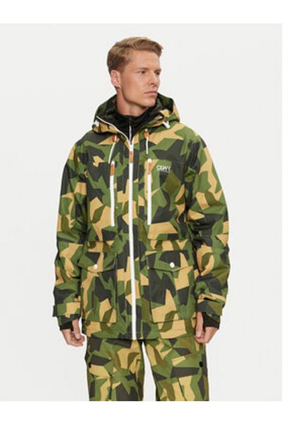 COLOURWEAR Men's Ski Jacket 7010290C6700 Colourful, Green