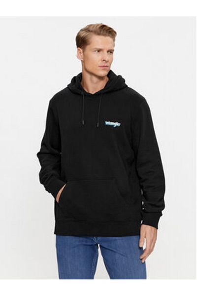WRANGLER Mens Sweatshirt 112343376 Black
