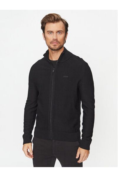 BOSS Pulover bărbătesc 50501750 negru