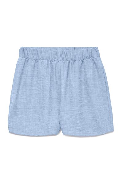 Vero Moda Pantaloni scurți din material pentru femei 10325868 albaștri