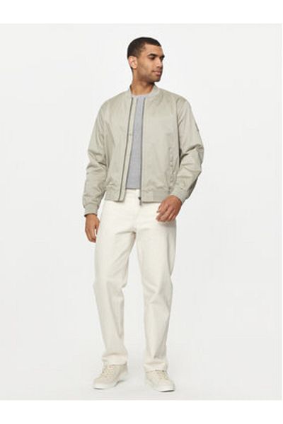 Calvin Klein Mens Bomber Jacket K10K113496 Beige