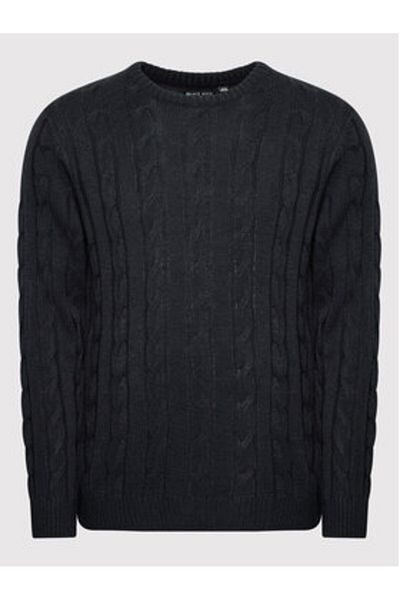 Brave Soul Men's Sweater MK-181MAOC Navy Blue
