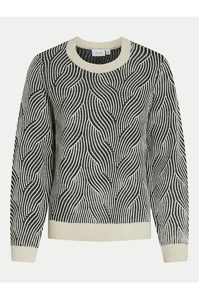 VILA Women's Sweater 14099775 Beige