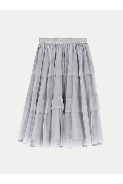 Coccodrillo Girl Tulle Skirt ZC4124101EPG Gray