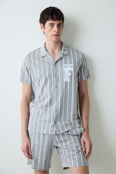 Penti Team Grey Shorts Pyjama-Set