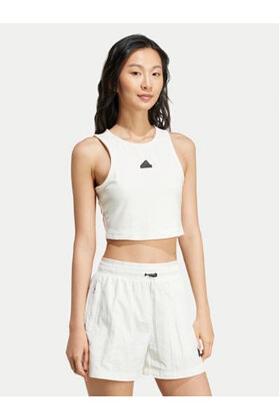 adidas Top de damă JD8185 Alb