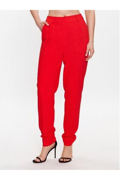 Bruuns Bazaar Women's Fabric Trousers BBW2595 Red