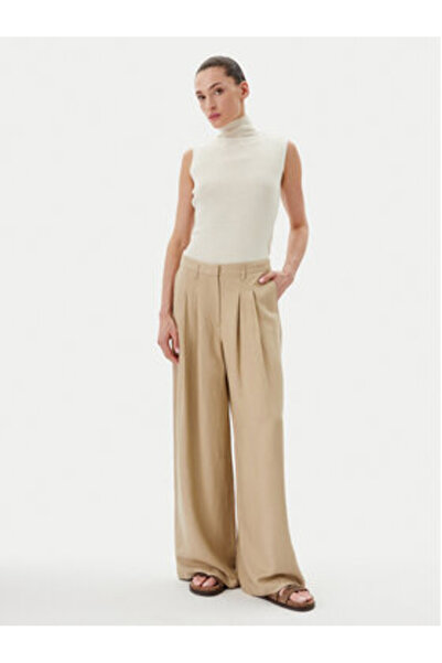 Birgitte Herskind Pantaloni din material textil pentru femei 5503840 bej