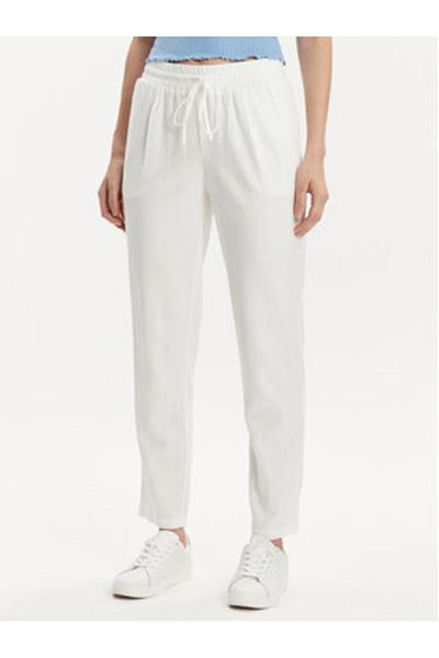 Vero Moda Women's Fabric Trousers 10279691 White