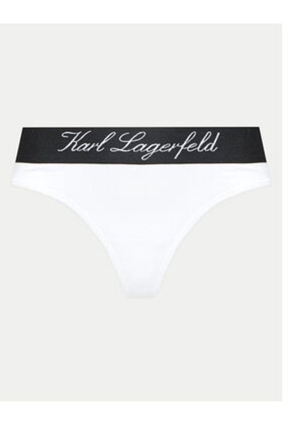 Karl Lagerfeld Women's Thong 240W2128 White