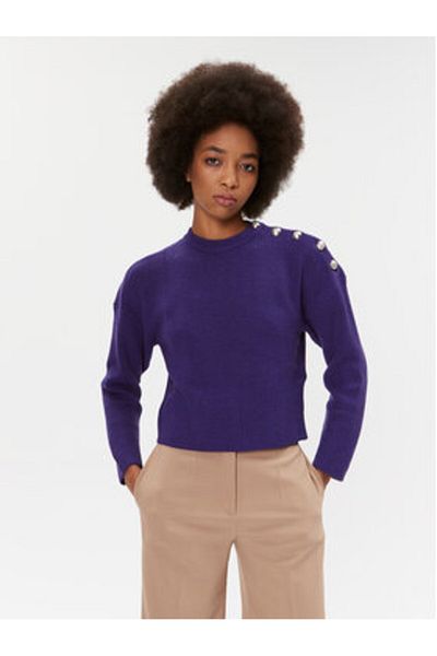 Morgan Women's Sweater 232-MARIN Purple