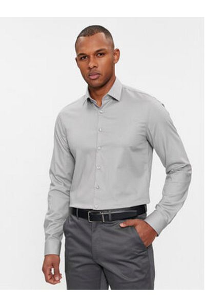 Calvin Klein Mens Shirt K10K108426 Gray