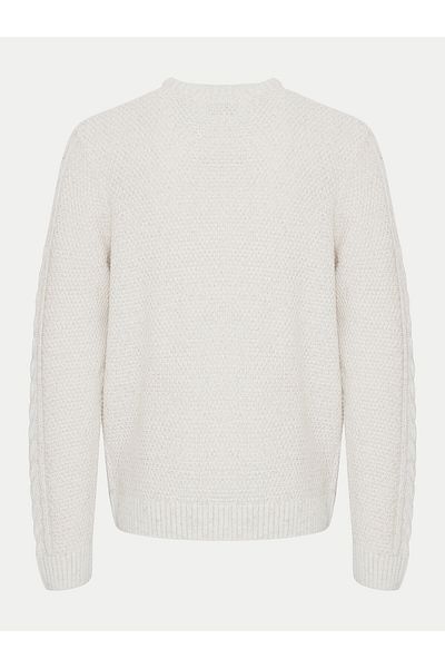 Blend Men's Sweater 20717439 Ecru