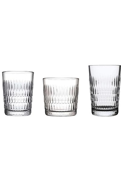 Paşabahçe 18 Piece Rain 950158 Glass Set