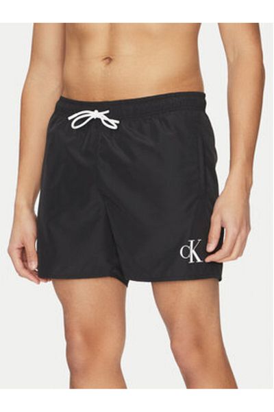 Calvin Klein Calvin Klein Costume de baie Pantaloni scurți de baie pentru bărbați KM0KM01101 Negri