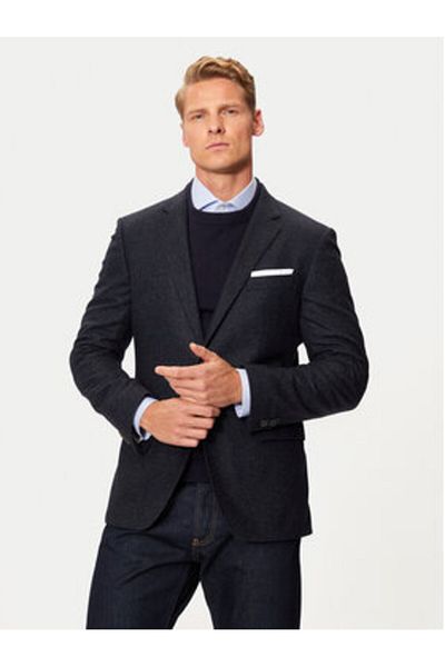 BOSS Jachetă bărbătească 50528083 bleumarin