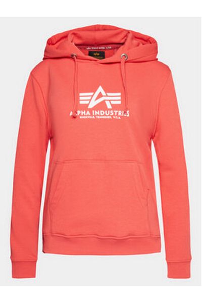 Alpha Industries Women's Sweatshirt 196032 Red