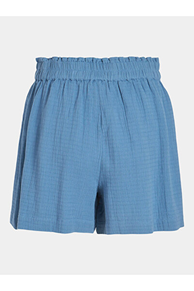VILA vila Women's Fabric Shorts 14089489 Blue