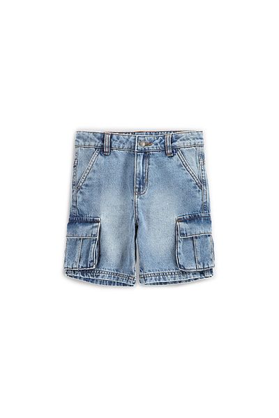 Coccodrillo Pantaloni scurți de blugi pentru băieți WC5123301JCB albaștri