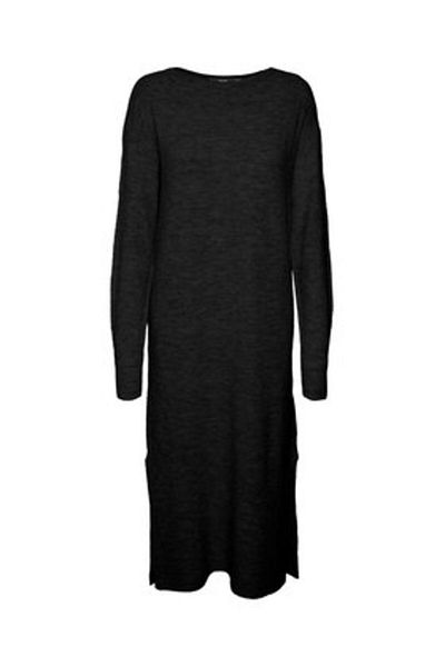Vero Moda Strickkleid VMLEFILE LS ROCHIE WAVE GOLI DE BARCA PTT