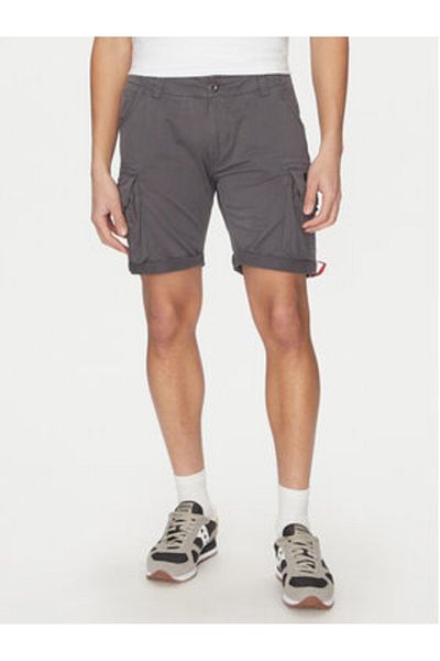 Alpha Industries Men's Material Shorts 176203 Gray