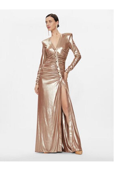 Babylon Rochie de seară pentru femei S00833 Auriu
