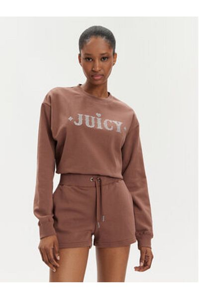 Juicy Couture Hanorac pentru femei JCBAS223824 maro