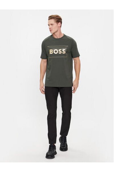 BOSS Tricou bărbătesc Boss 50514527 Verde