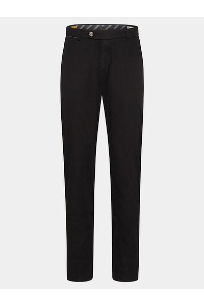 BUGATTI Men's Fabric Trousers 4220 16224 Black