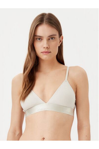 Calvin Klein Sutien tip bralette pentru femei 000QF7994E bej
