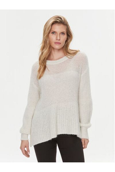 BOSS Women's Sweater 50493836 Ecru
