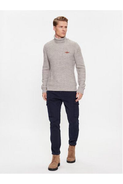 Aeronautica Militare Men's Golf 232MA1455L509 Gray