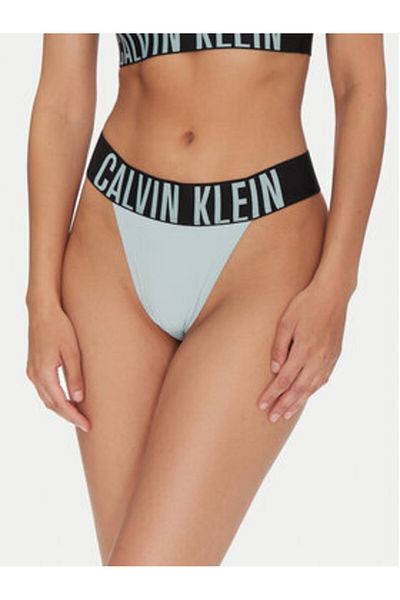 Calvin Klein Lenjerie intimă Calvin Klein Tanga pentru femei 000QF7638E Albastru
