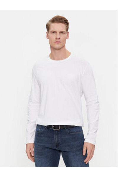 BOSS Men's Longsleeve 50515390 White