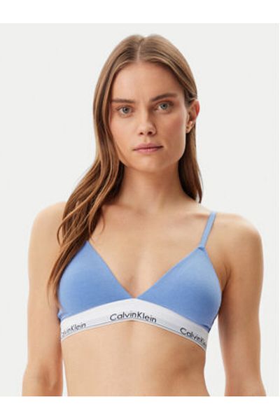 Calvin Klein Sutien tip bralette Calvin Klein pentru femei 000QF5650E Albastru