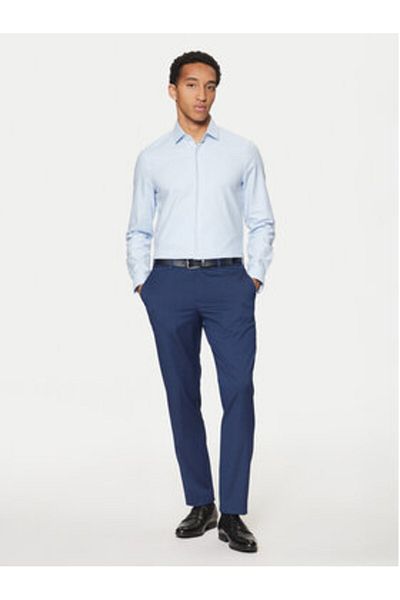 Calvin Klein Cămașă bărbătească K10K113854 Albastru deschis