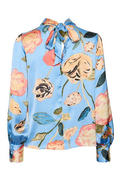 Vero Moda Bluză de damă 10282217 Albastră