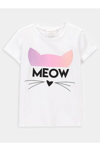 Coccodrillo Tricou pentru fete WC4143204VGA Alb