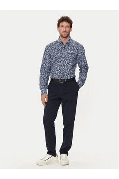 BOSS Cămașă bărbătească 50513648 Bleumarin
