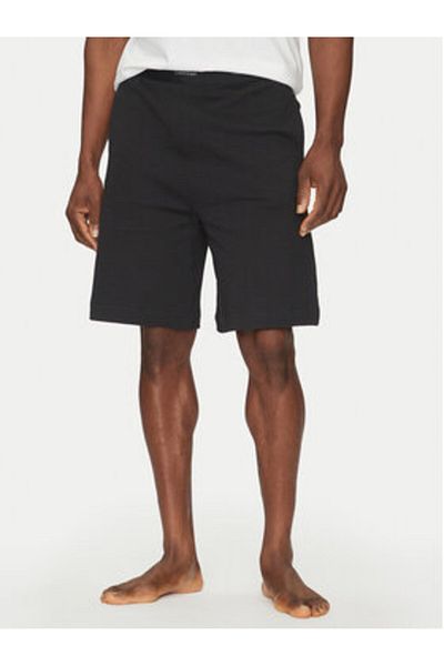 Calvin Klein lenjerie intimă bărbați pantaloni scurți de pijama 000NM2707E Negru